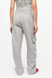 Pantalon incurvé éponge épais en tissu - Paloma Melange