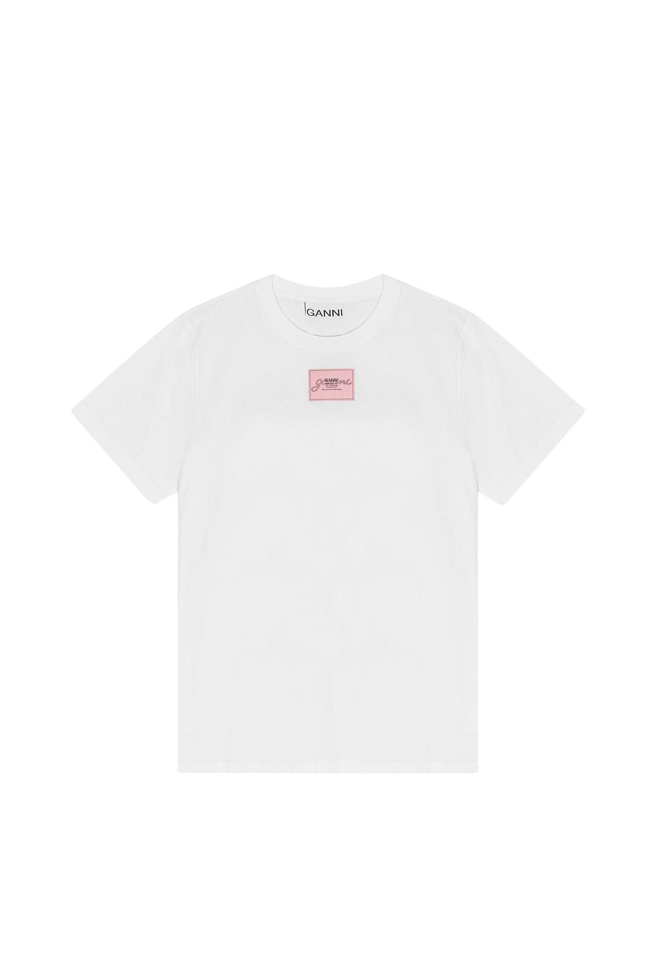 T-shirt décontracté en jersey - Bright White