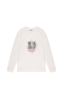 Sweatshirt with kittens - Egret