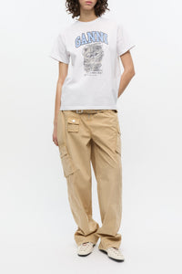 T-shirt Kitty en jersey - Bright White