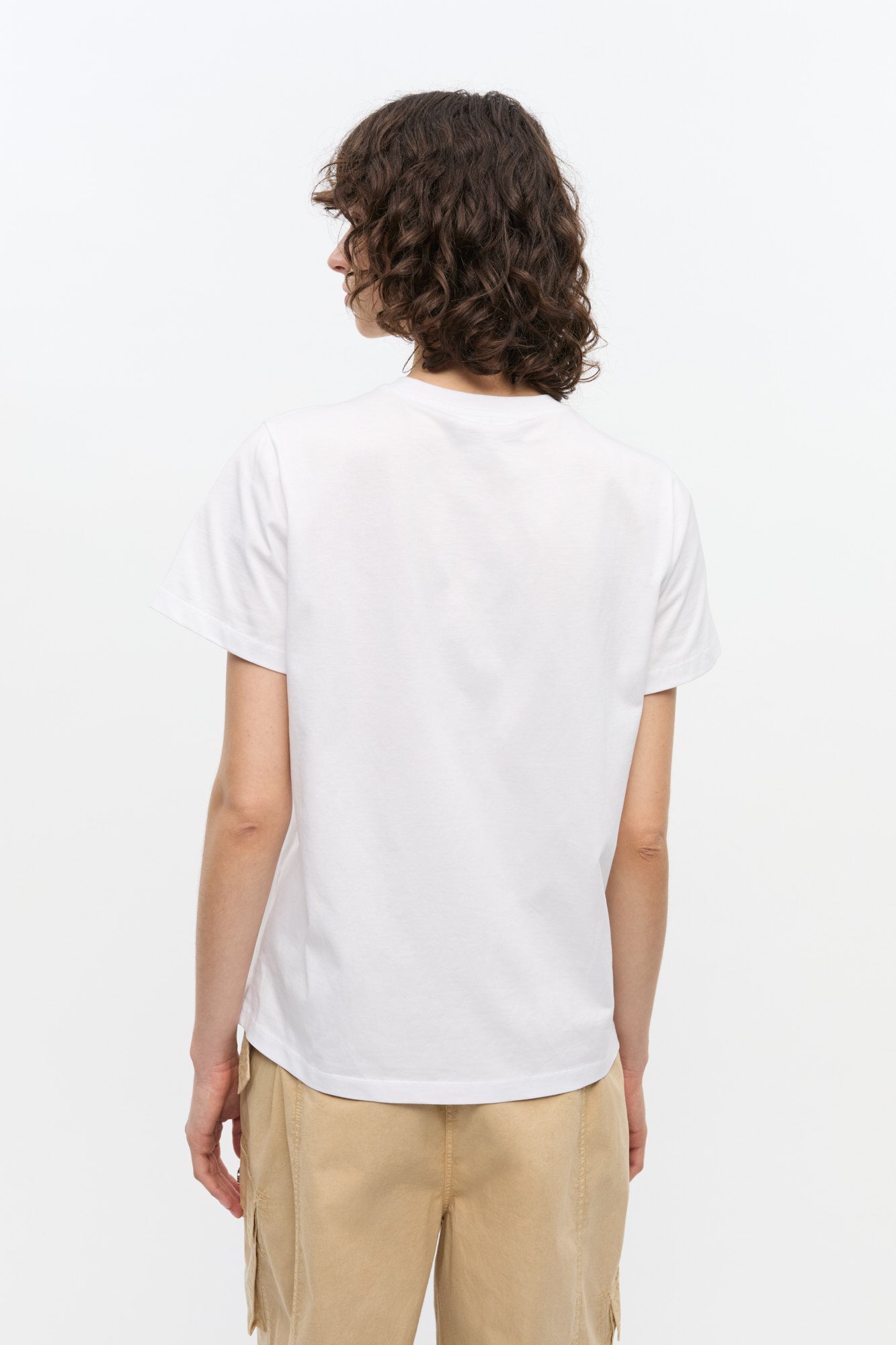 T-shirt Kitty en jersey - Bright White