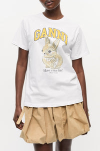 T-shirt Bunny en jersey - Bright White