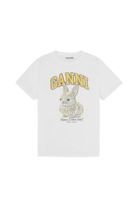 T-shirt Bunny à col rond - Bright White