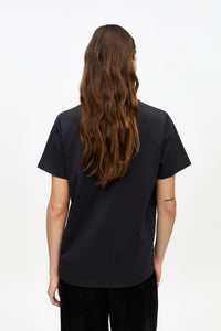 T-shirt basique décontracté en jersey - Phantom
