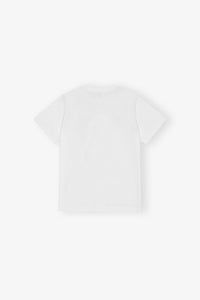 T-shirt basique décontracté de coton en jersey - Bright White