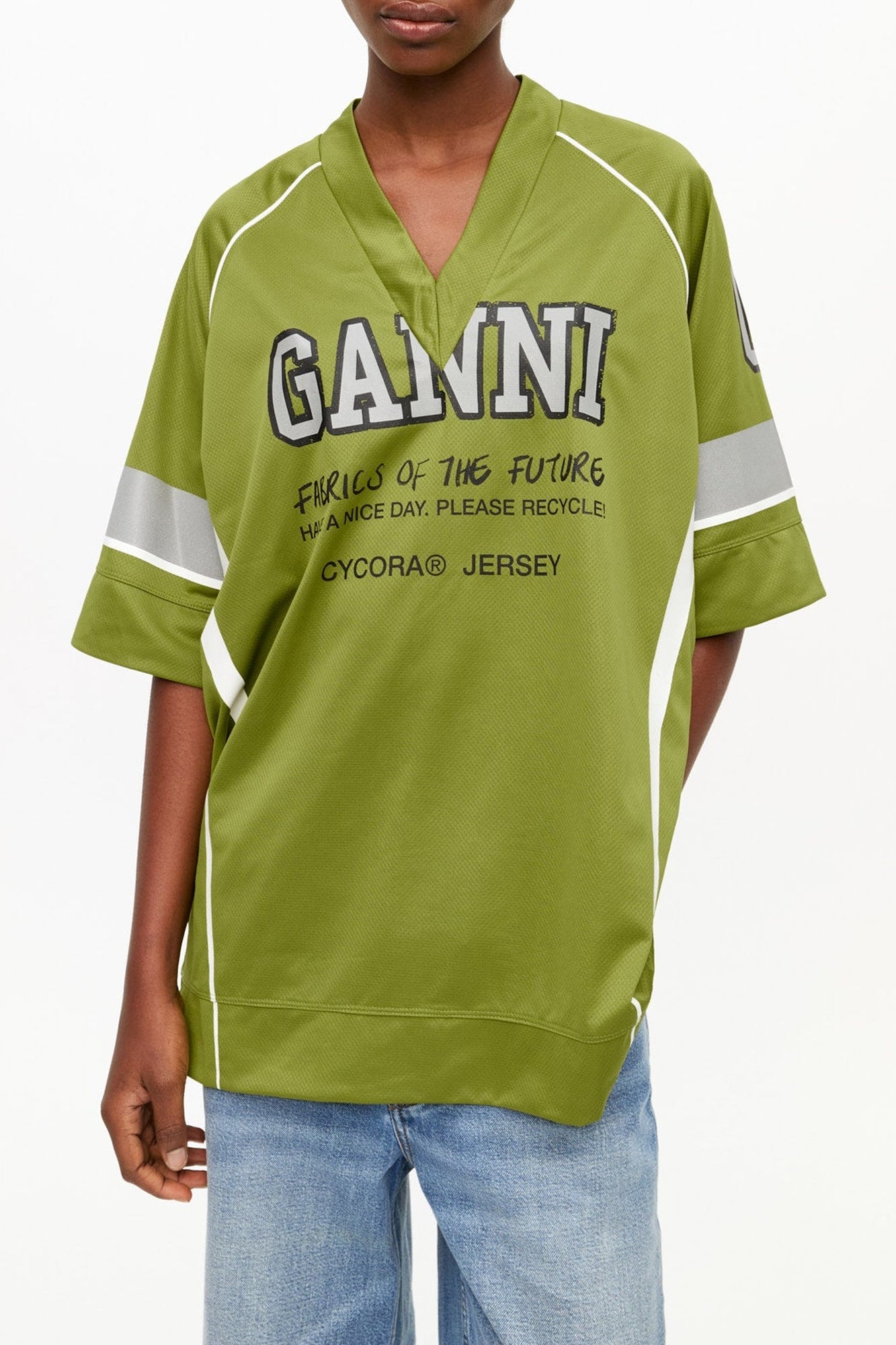 T-shirt oversize League - Golden Cypress