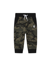 Cotton jogging trousers - Dark khaki