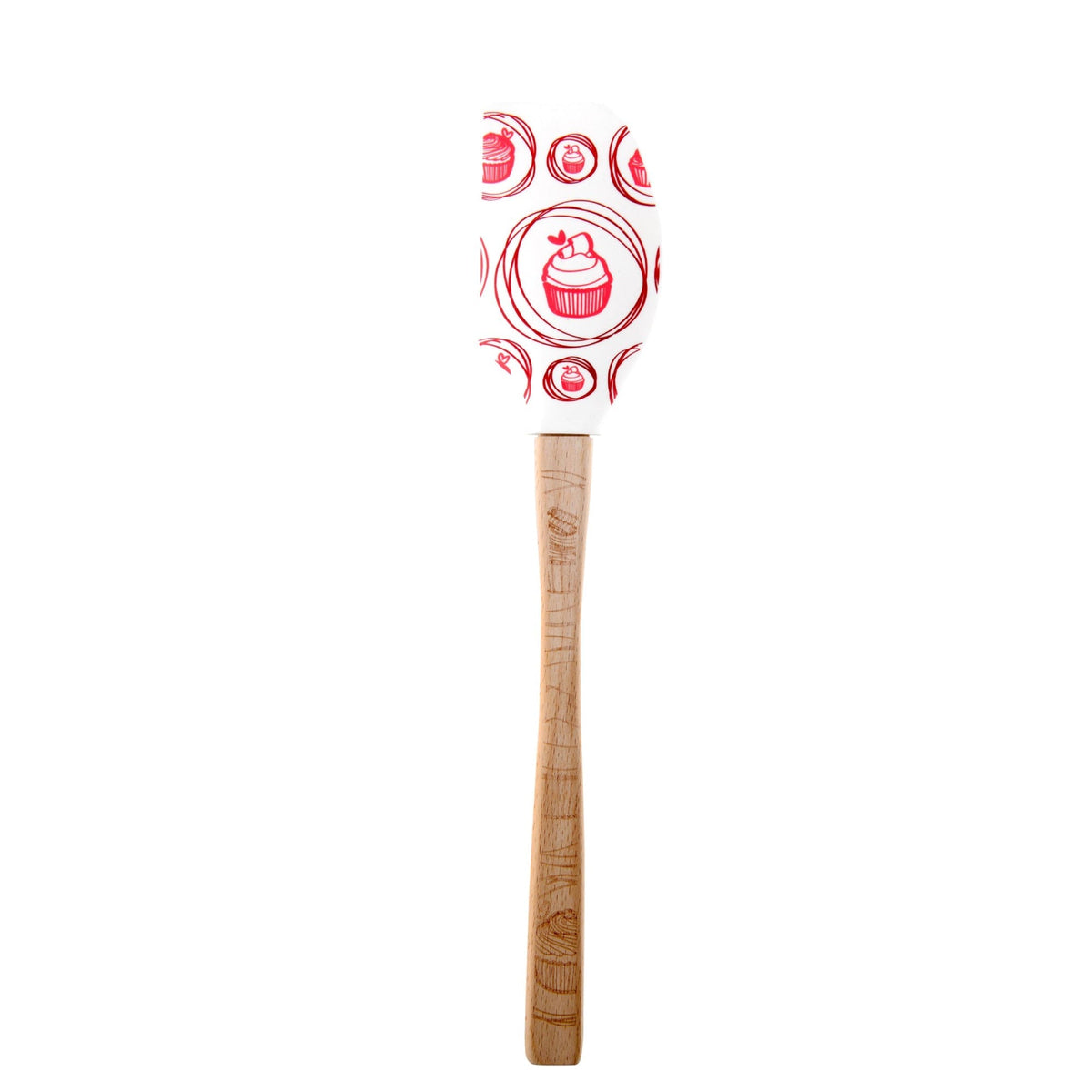 Spatule 35cm TOVOLO en manche boisbout silicone amovible