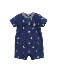 Combi-short à fermeture pressionnée en coton - Unique