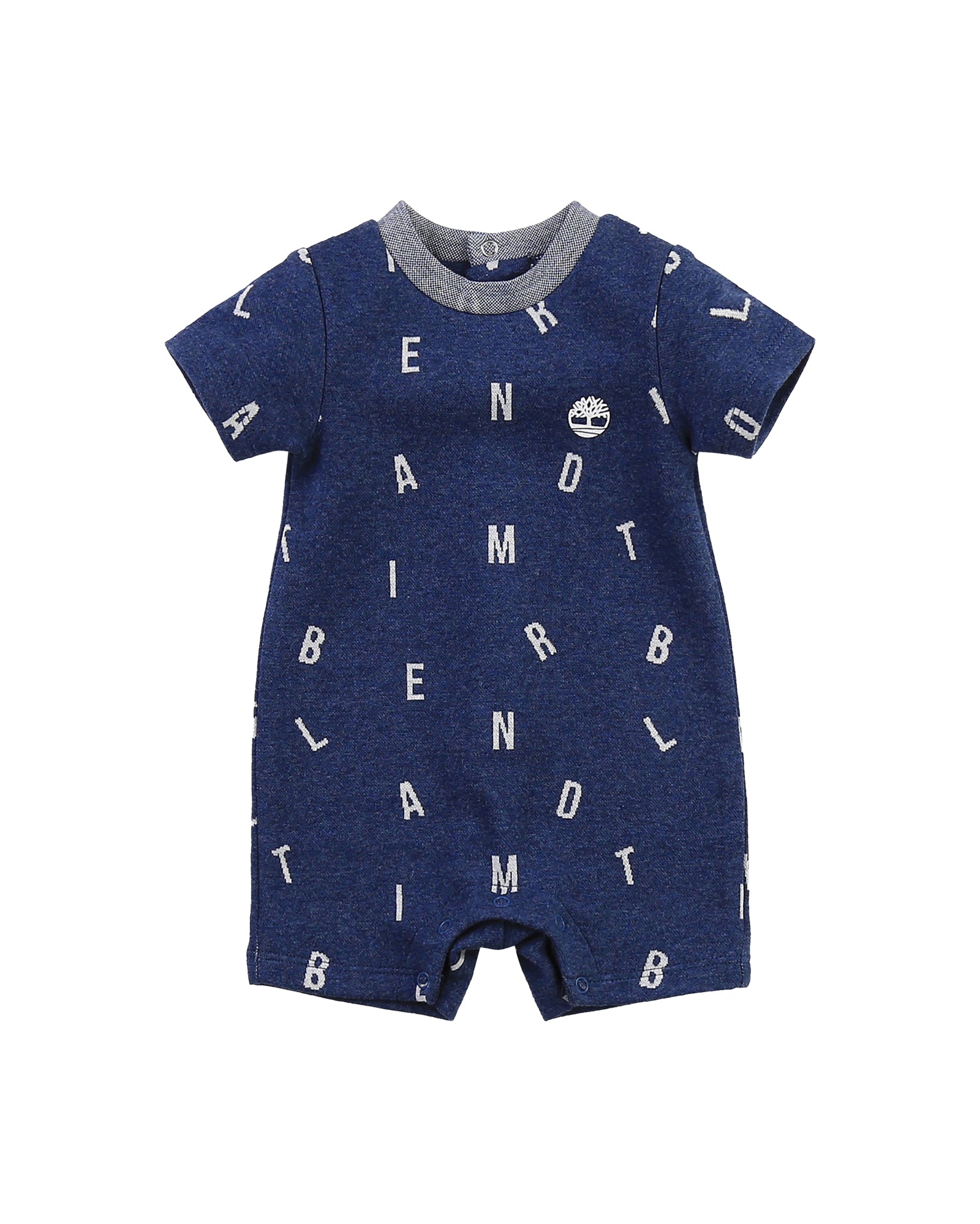 Combi-short à fermeture pressionnée en coton - Unique