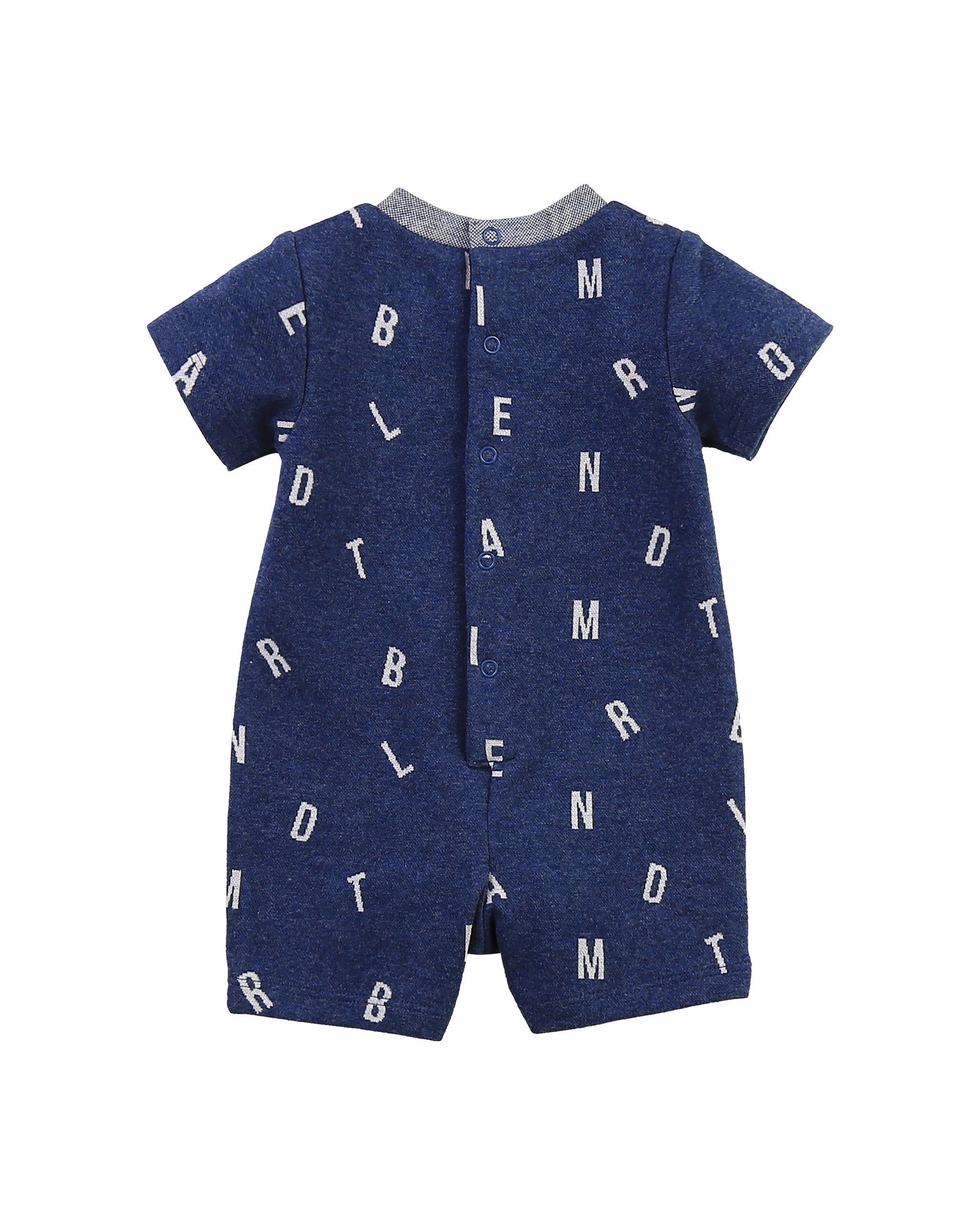 Combi-short à fermeture pressionnée en coton - Unique
