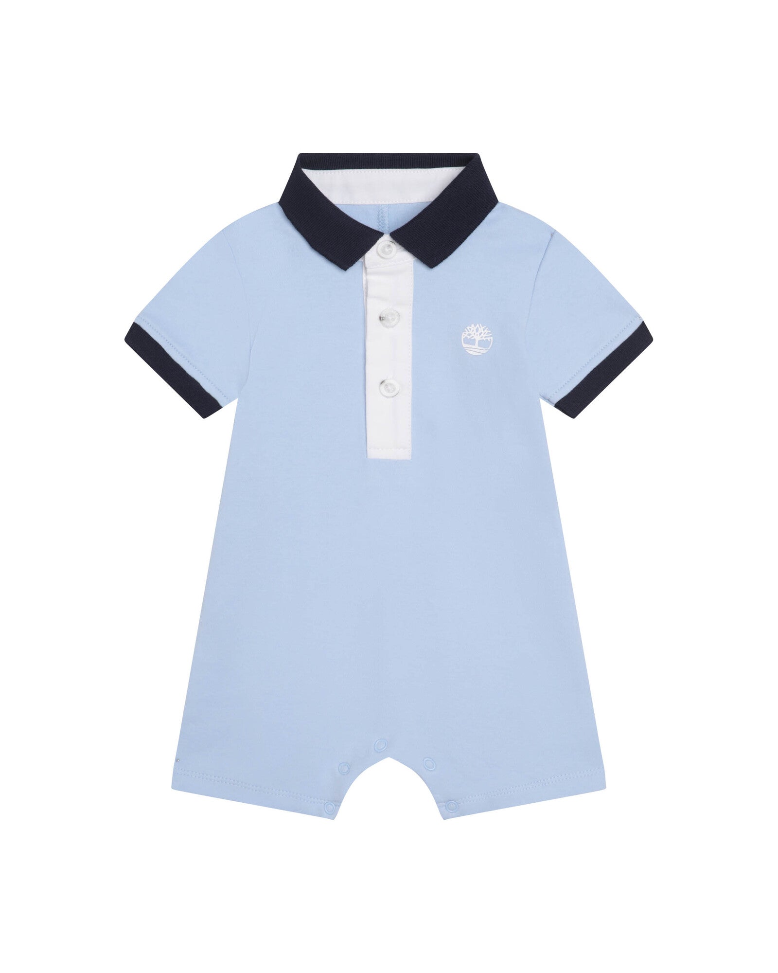 Ensemble combi-short et bob réversible en coton - Azur
