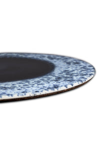 Set de table Terra en porcelaine - Bleu
