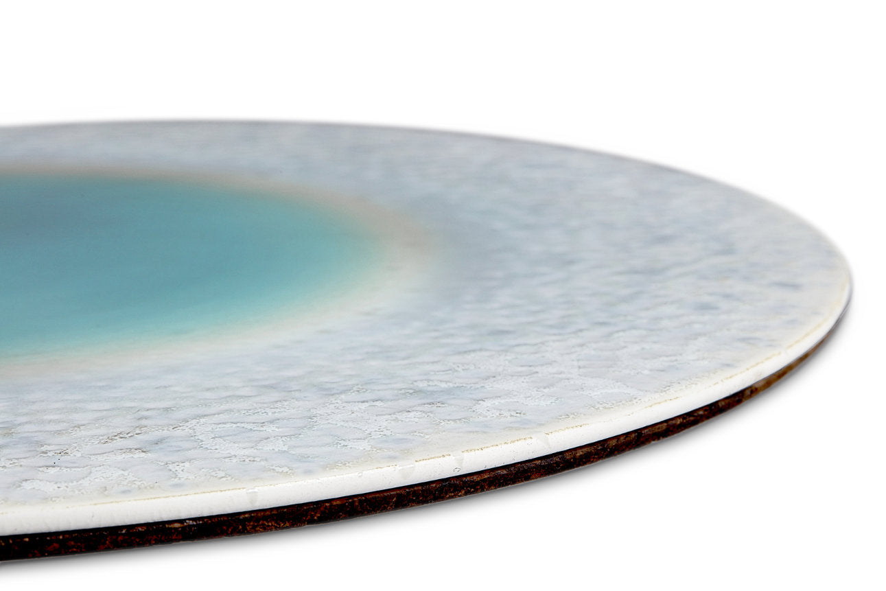 Set de table Terra en porcelaine - Bleu