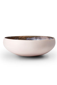 Grand bol Terra en porcelaine - Blue & Orange