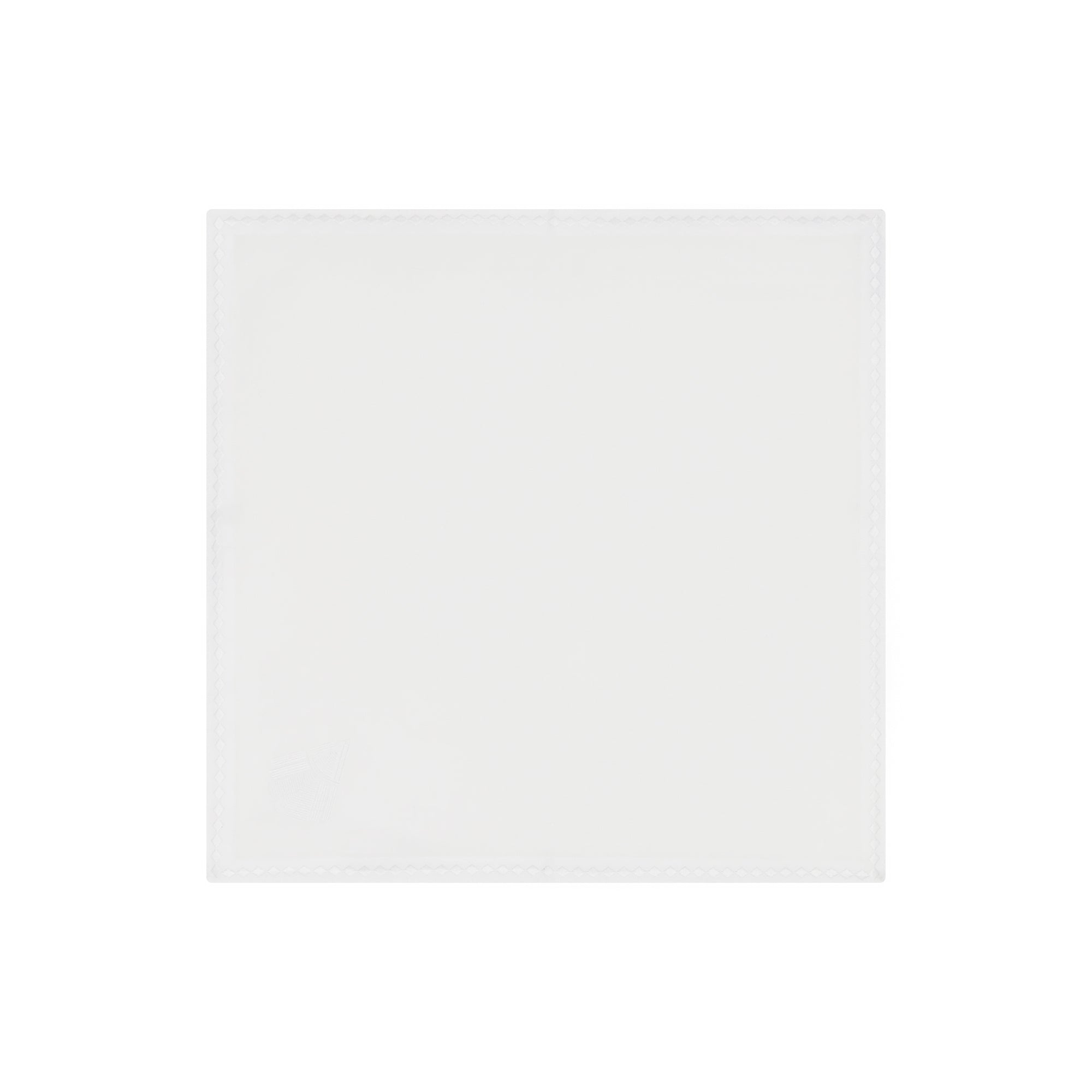 Nappe Bijou en lin - Blanc
