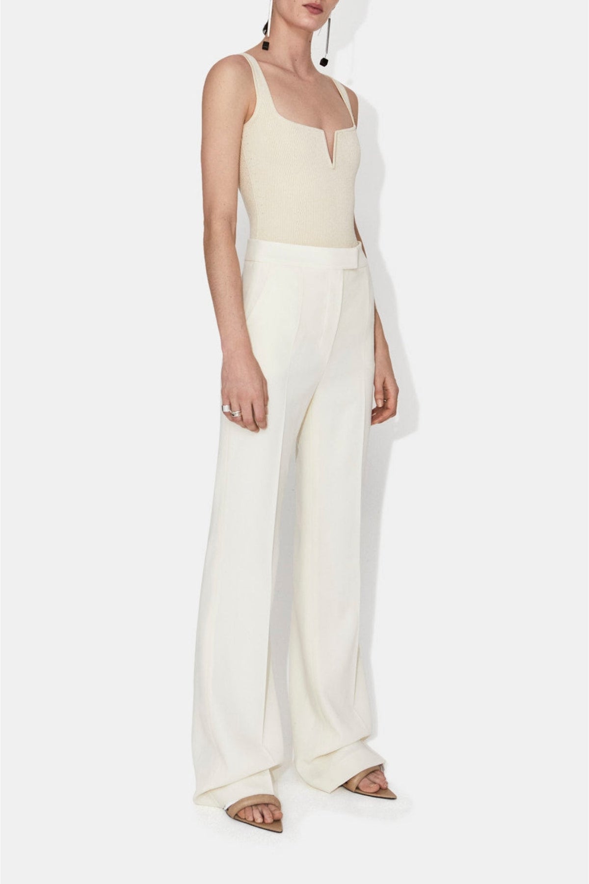 Tailored Trousers - Off White