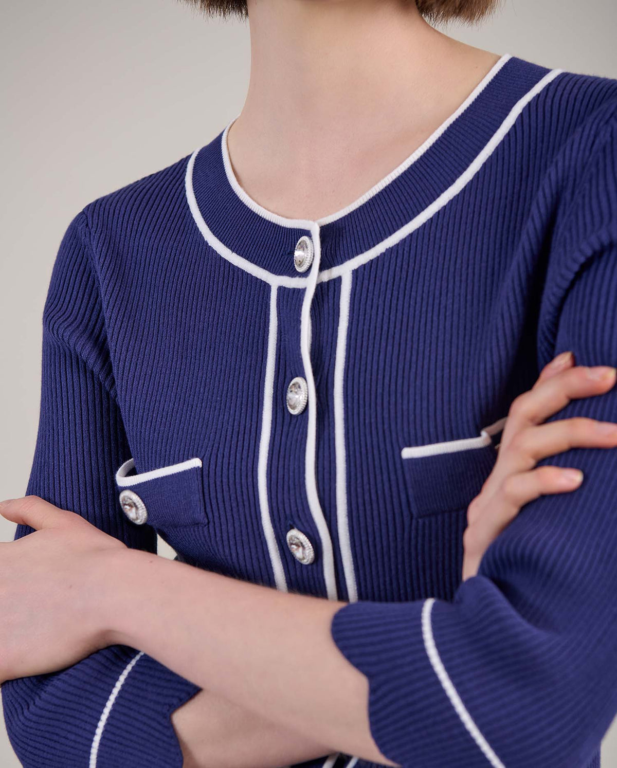 Dark Navy / Cardigan Tais