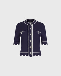 Dark Navy / Cardigan Tais
