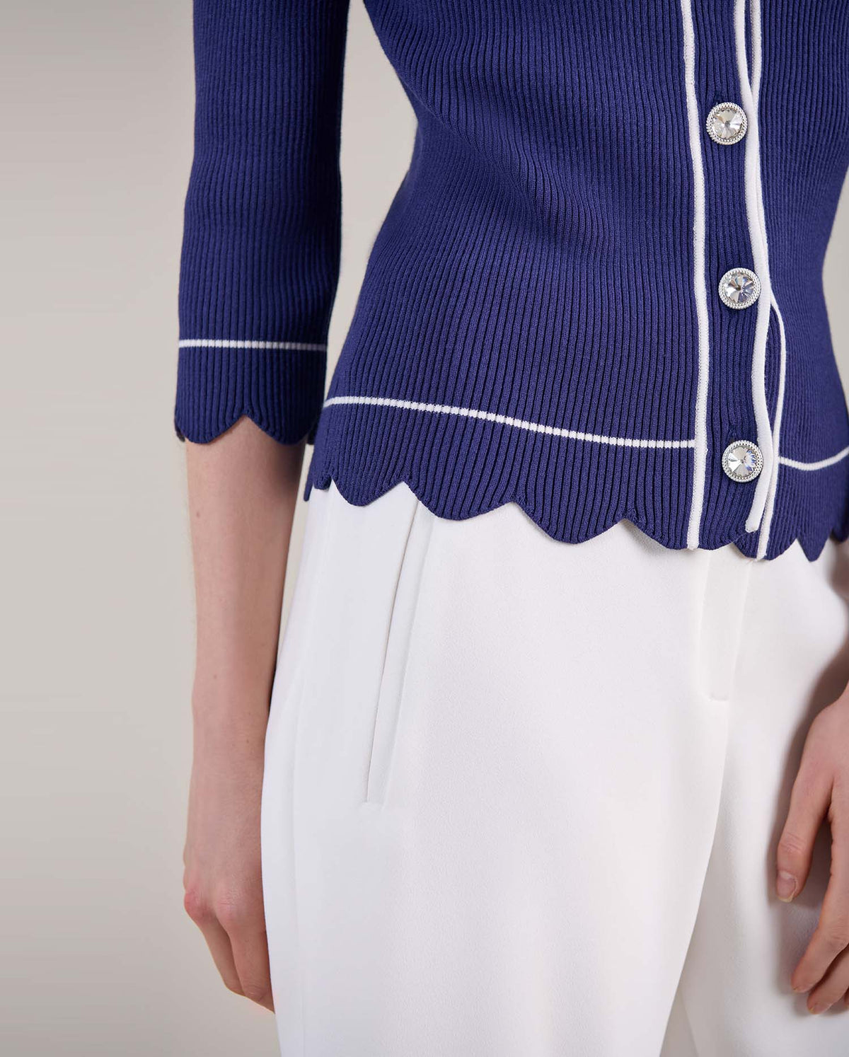 Dark Navy / Cardigan Tais