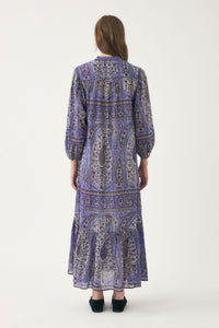 BLUE TAJAR LONGDRESS