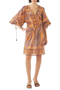 Robe courte imprimée Tajar - Mango