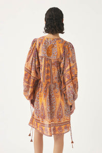 Robe courte imprimée Tajar - Mango