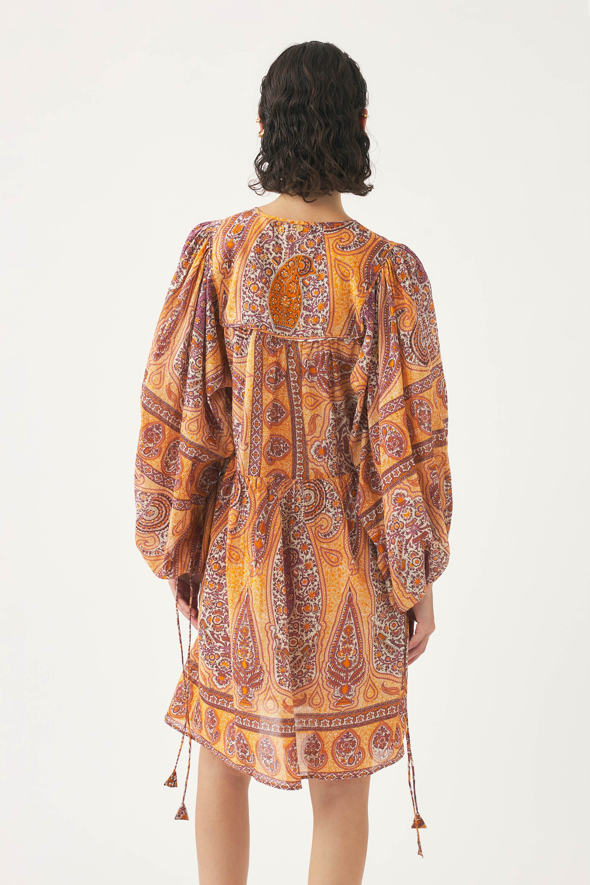 Robe courte imprimée Tajar - Mango