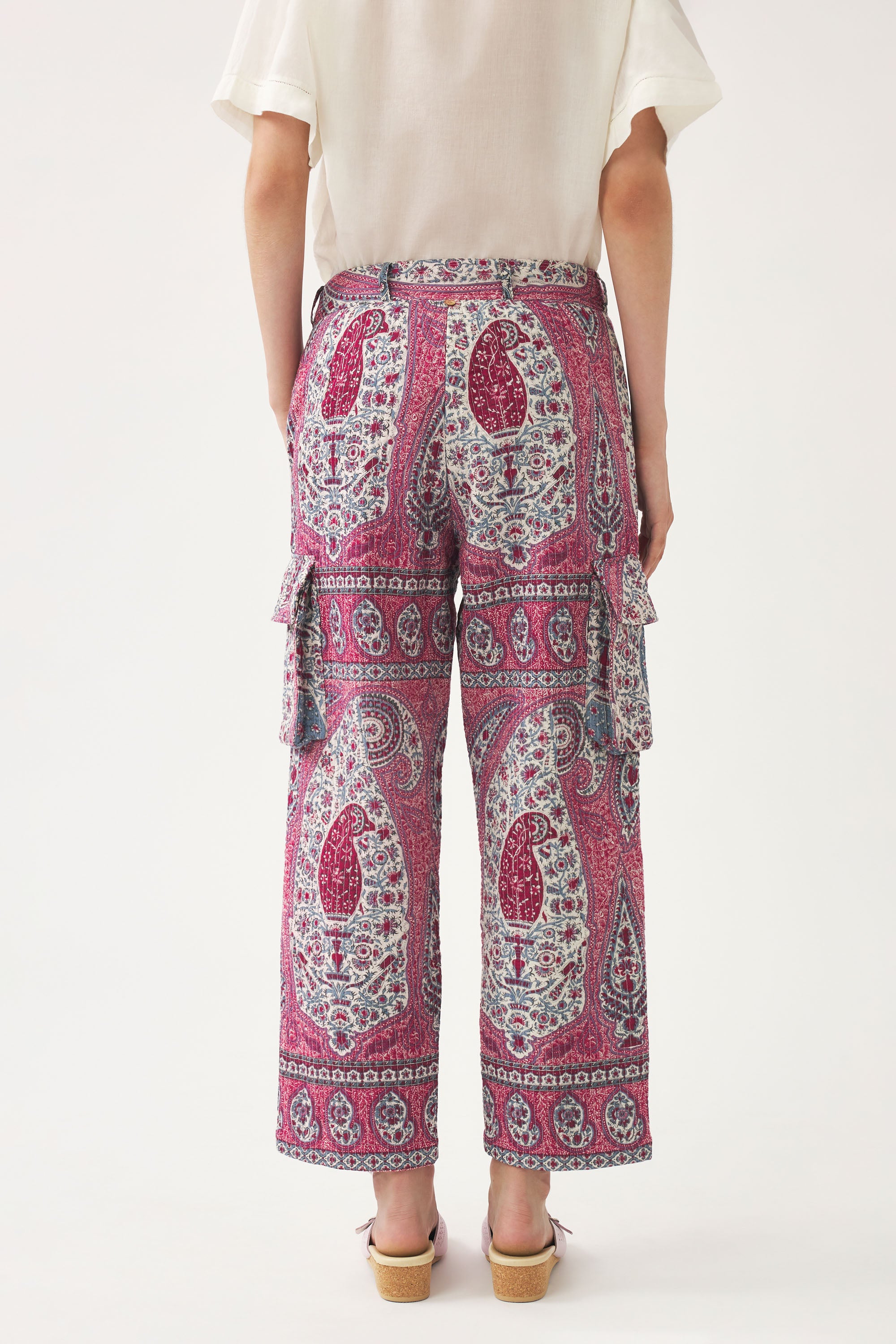 RED TAJAR PANT