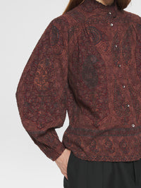Blouse Tajaro - Burgundy