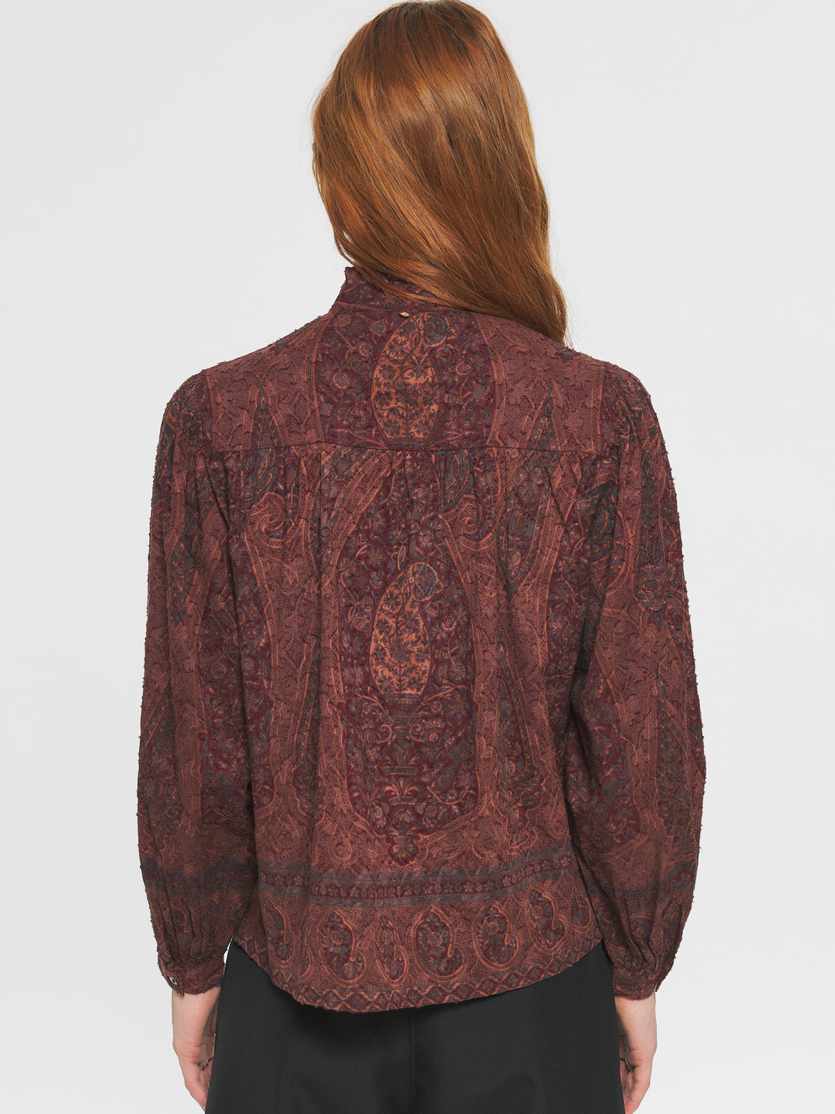 Blouse Tajaro - Burgundy