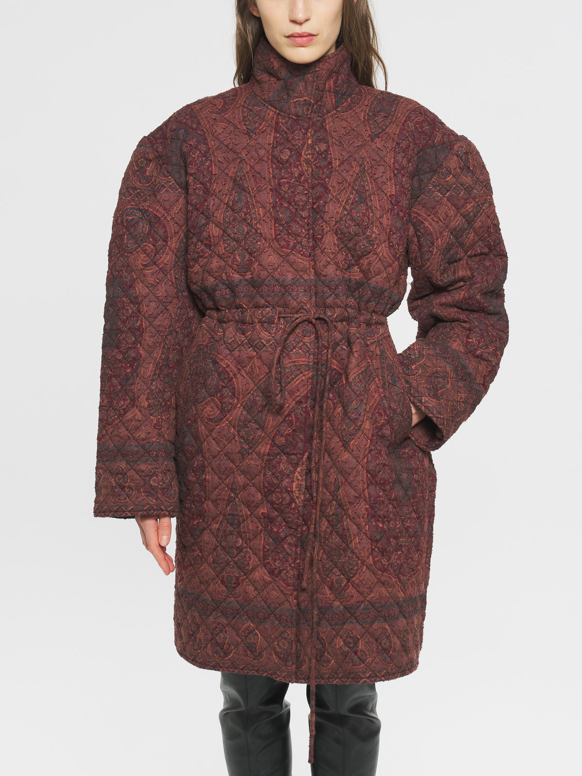 Manteau Tajaro - Burgundy