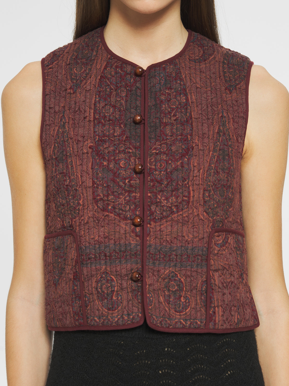 Gilet Tajaro - Burgundy