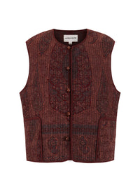 Gilet Tajaro - Burgundy