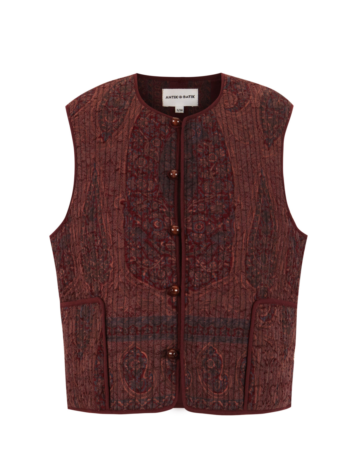 Gilet Tajaro - Burgundy