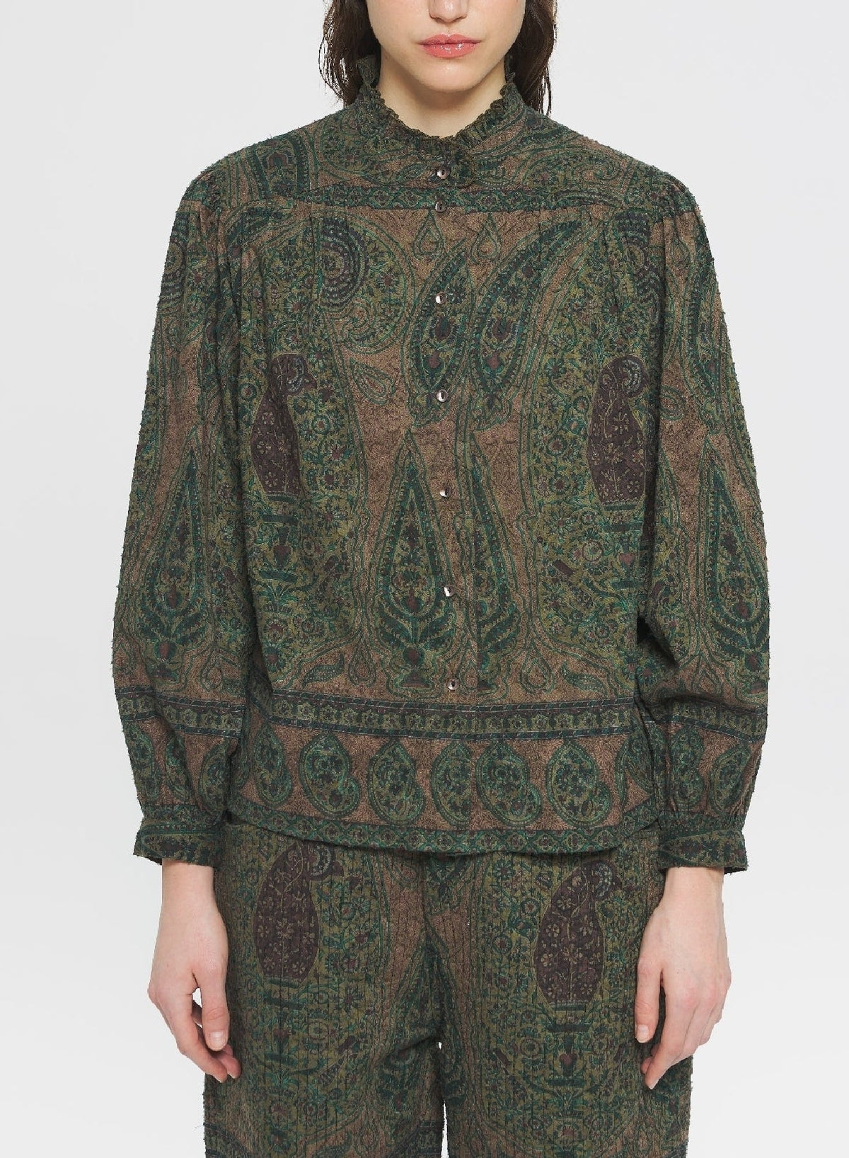 Blouse Tajaro - Kaki