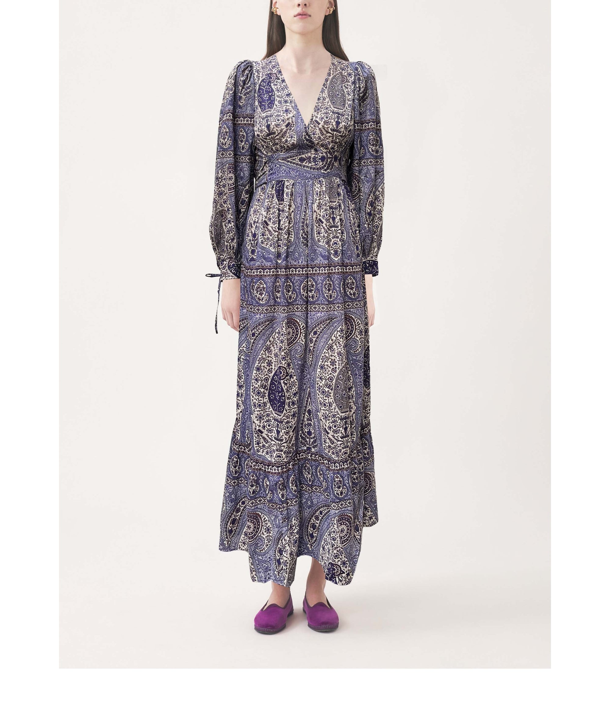 Robe imprimée Tajar - Blue