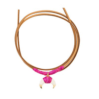 Collier Takayama Collier Baby Corne Pivoine - Pivoine