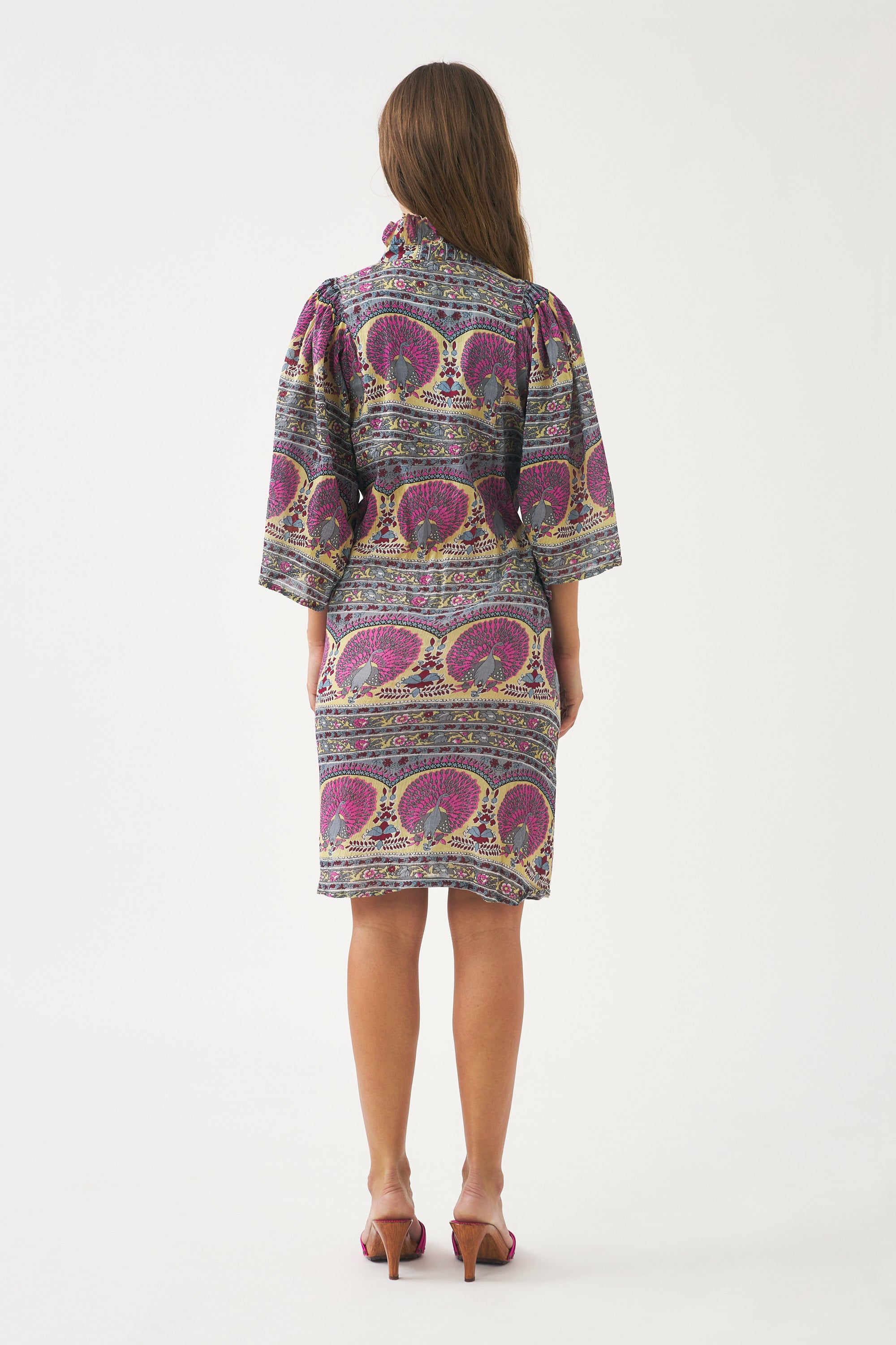 YELLOW TALA MINIDRESS