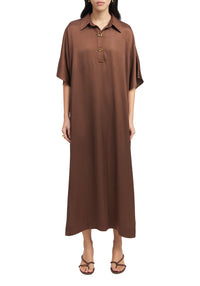 Talbot shirt dress - Chocolate