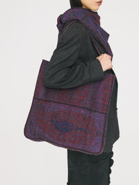 Cabas Tamari - Burgundy