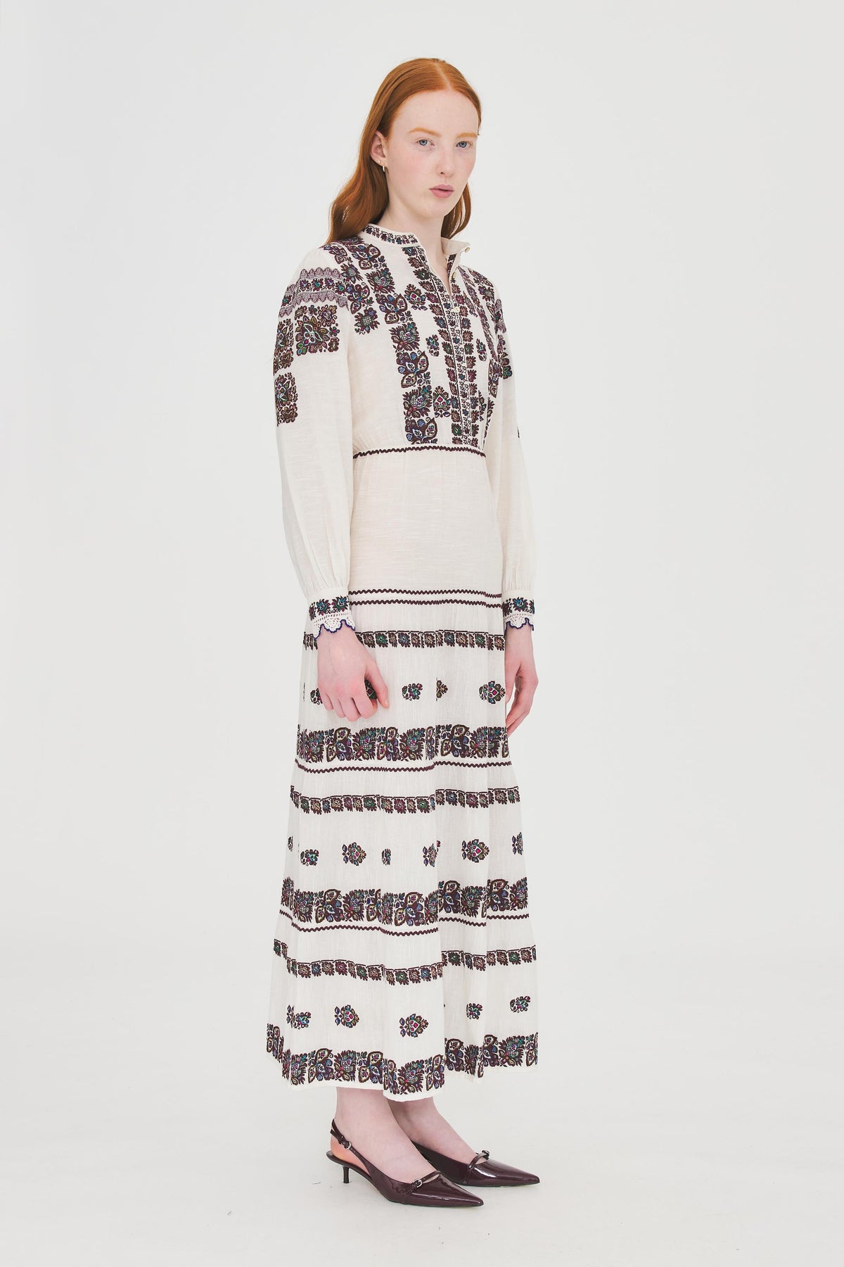 Robe longue Tami - Cream