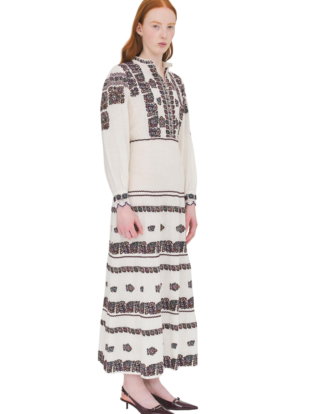 Robe longue Tami - Cream
