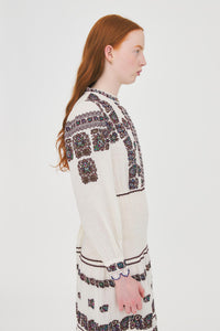 Robe longue Tami - Cream