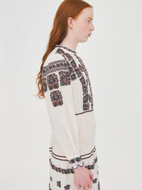 Robe longue Tami - Cream