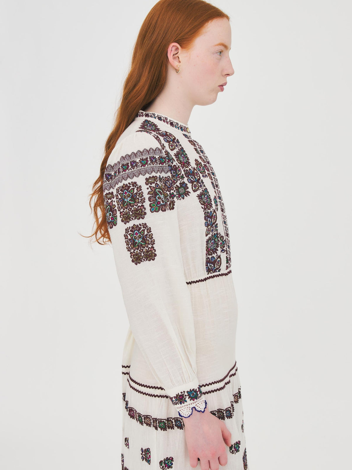 Robe longue Tami - Cream