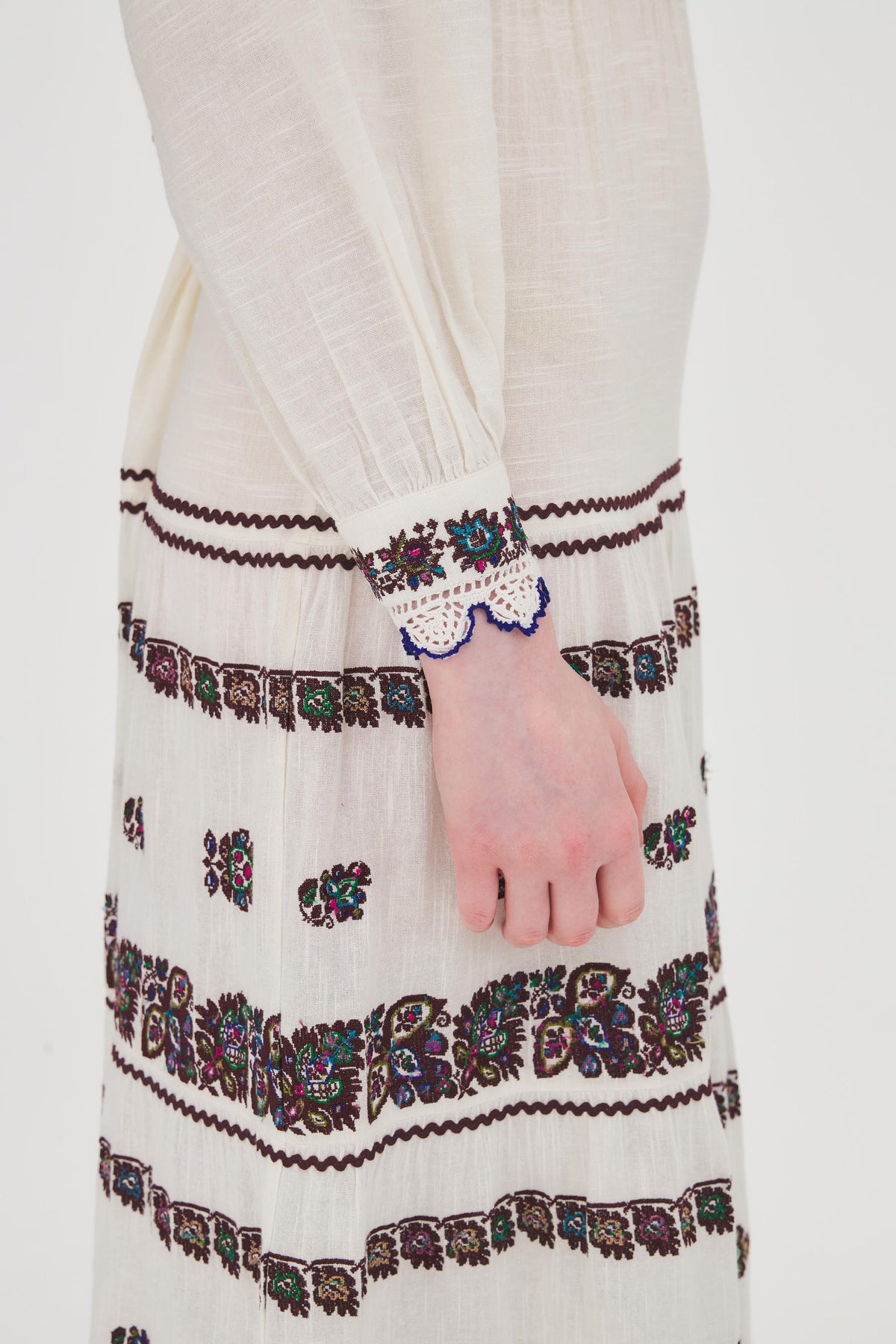 Robe longue Tami - Cream