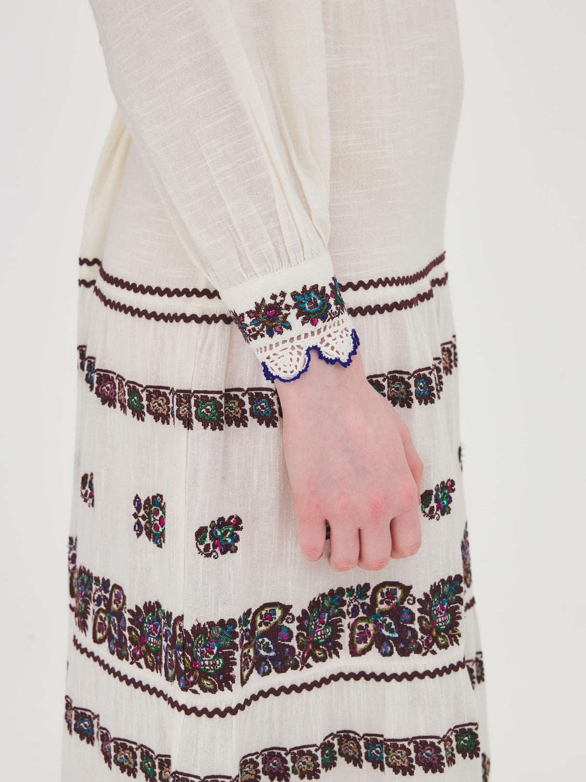Robe longue Tami - Cream