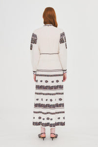 Robe longue Tami - Cream