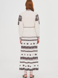 Robe longue Tami - Cream